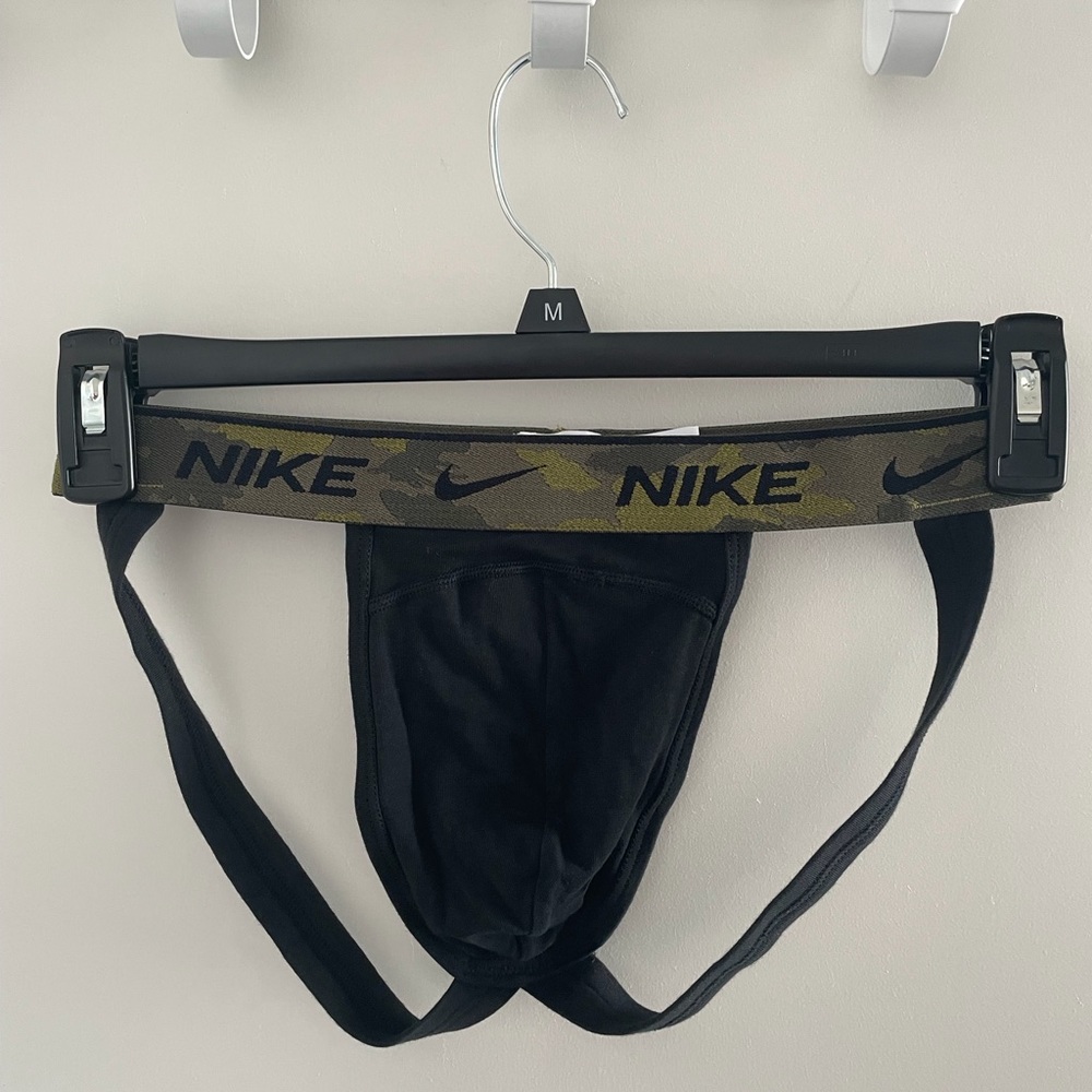 *New* Nike Dri-Fit Jockstrap Three-Pack, Size Medium